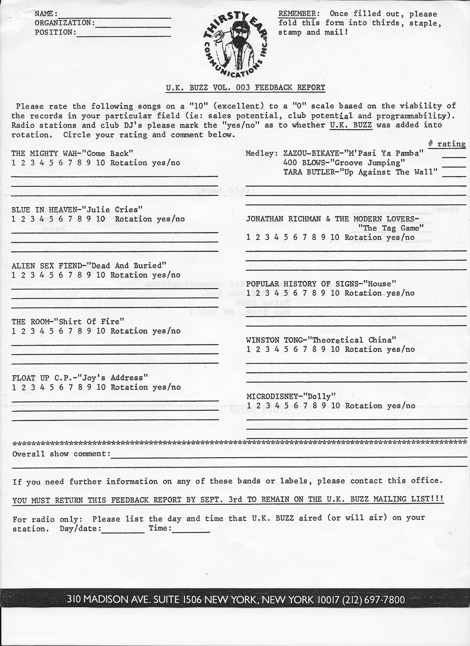 Inserts from UKB - 3